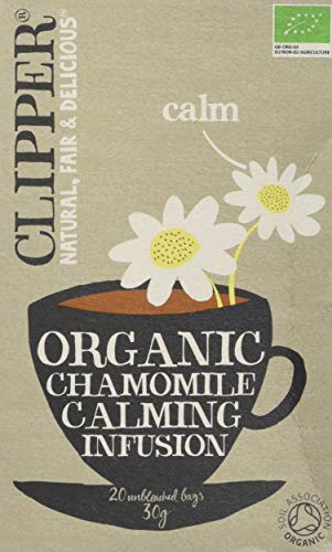 Clipper Organic Infusion Chamomile 20 Tea Bags (Pack of 6)