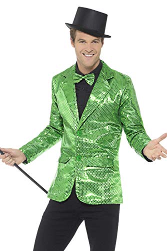 Smiffys 43134M Sequin Men's Jacket (Medium)