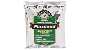 Prewetts Organic Premium Ground Flaxseed - 175G (Pack of 1)