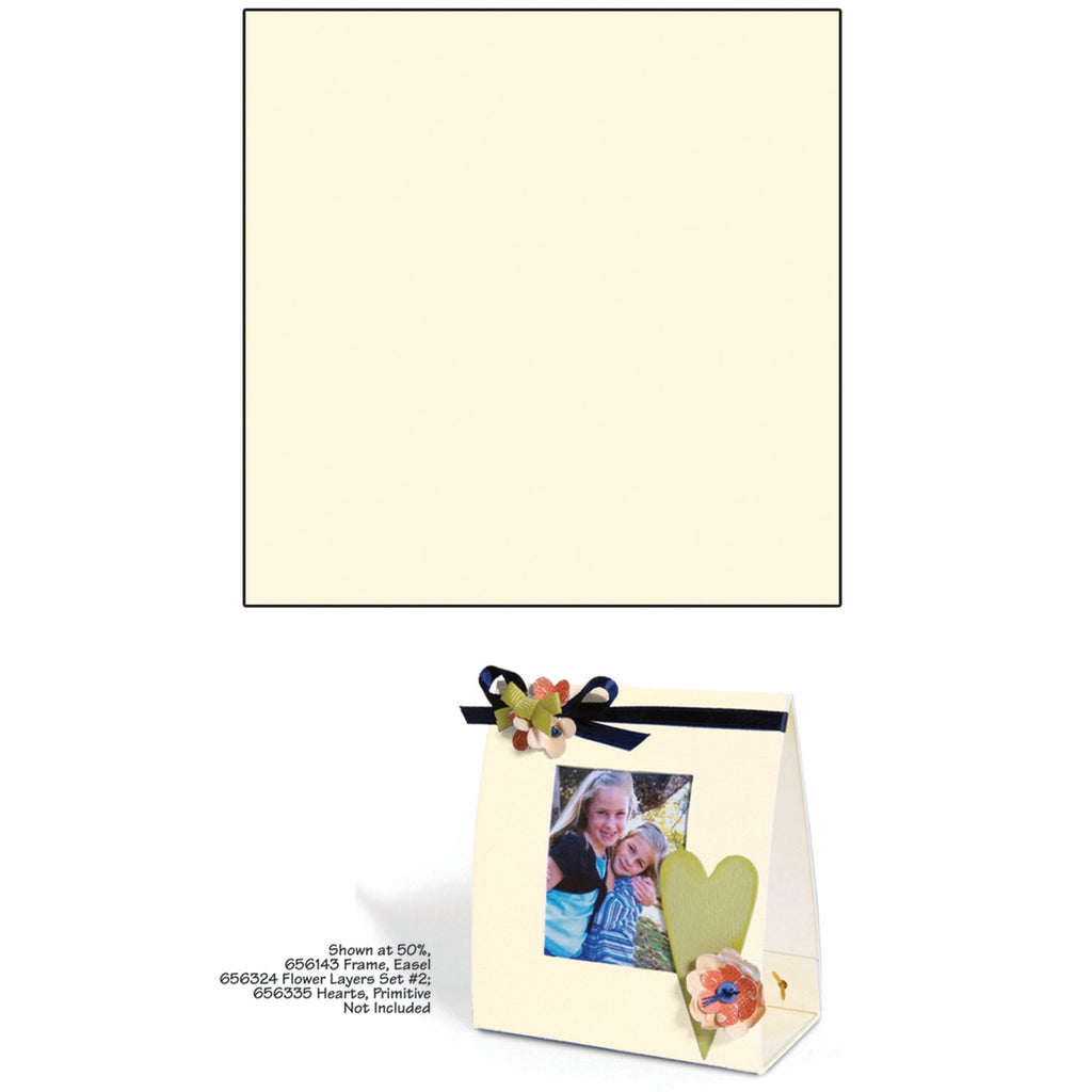 Sizzix Little Sizzles - 6" x 13" Mat Board Pack, 6 Cream Sheets