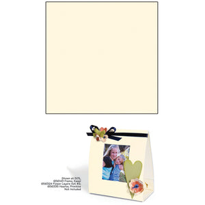 Sizzix Little Sizzles - 6" x 13" Mat Board Pack, 6 Cream Sheets