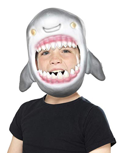 Smiffys 46975 Shark Full Head Mask (One Size)