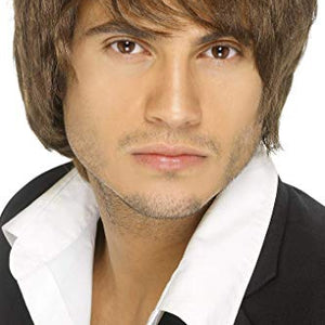 Smiffys Boy Band Wig - Brown