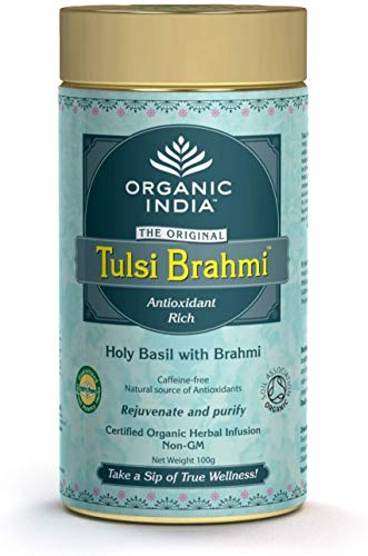 Organic Tulsi Brahmi Loose Leaf 100gms