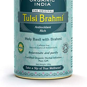Organic Tulsi Brahmi Loose Leaf 100gms