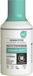 Urtekram Bio9 Mouthwash Organic, Strong Peppermint, 300 ml
