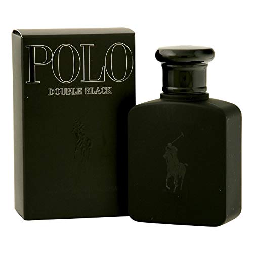 Ralph Lauren Polo Double Black Eau De Toilette Spray 4.2 Oz 2.5 Oz Black