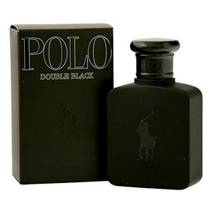 Ralph Lauren Polo Double Black Eau De Toilette Spray 4.2 Oz 2.5 Oz Black