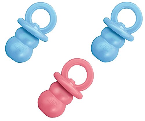 Kong Puppy Binkie Small (11.5Cm) Blue/Pink (Random Pick) | Gorpets