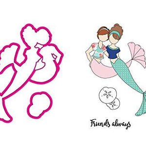 Prima Marketing Inc. 655350912567 Julie Nutting Stamp and Dies, Mixed Colors
