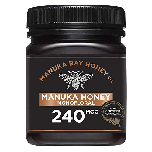 Manuka Bay Honey Co MGO 240 Monofloral Honey, 250 g