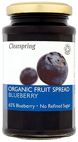 Clearspring Organic Blueberry Fruit Spread 290 g (Pack of 3