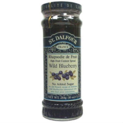 St Dalfour Blueberry Fruit Spread 284g X 5 (Pack of 5)