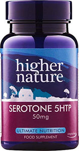 Higher Nature Serotone 5 HTP 50mg 30 capsules