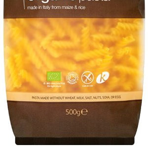 Doves Farm Organic Maize and Rice Pasta Fusilli 500 g (Pack of 6)