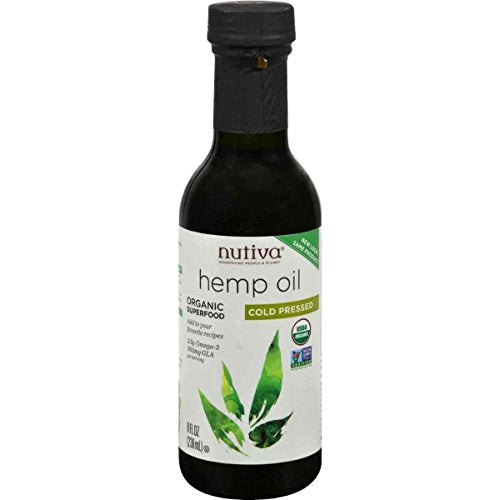 Nutiva 236ml Organic Hempseed Oil - Pack of 3