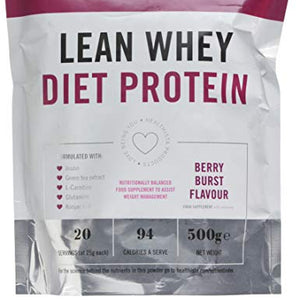 Healthista Lean Diet Whey Protein Berry Burst Powder, 500 g 90077