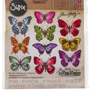 Sizzix Tholtz Framelits Die Flutter