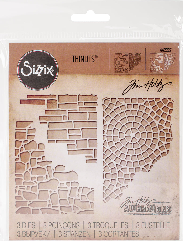 Sizzix Tholtz Thinlits Die Mixed Media #4 Mixedmedia #4