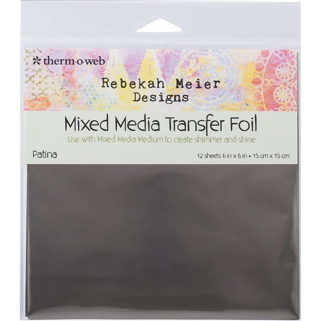 Rebekah Meier Designs Transfer Foil 6" x 6" 12 sheets per pack (Patina)