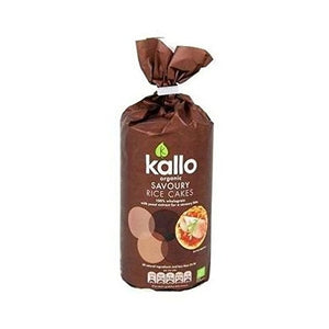 Kallo Savoury Rice Cakes - Organic x 5 (Pack of 5)