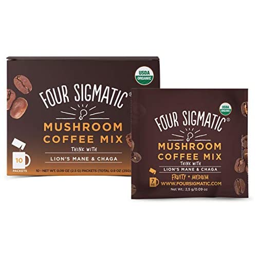 FOUR SIGMATIC Mushroom Coffee Lion's Mane & Chaga 10sach