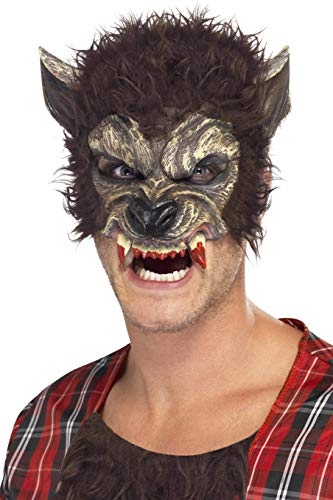 Smiffys Werewolf 22711 Half Face Mask