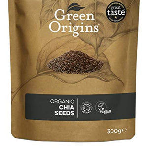 Green Origins Organic Chia Seeds, Raw 300g