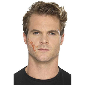 Smiffy's SM45002 Unisex Adult Zombie Wound Self-Adhesive Latex-Free One Size