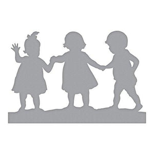 Spellbinders Shapeabilities First Friends Etched/Wafer Thin Dies