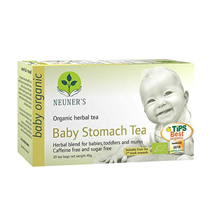 Neuner's Baby Stomach Tea | Organic Baby Stomach Tea | for Babies, Toddlers and Mums (20 Tea Bags)