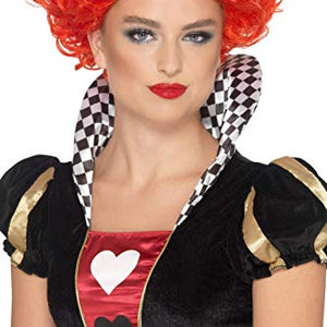 Smiffy's 48853 Heart Wig, Womens, Red, One Size