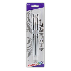Pentel Quality Gel Ink Rollerball Pen (BG208BP2Z)