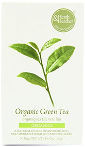 Heath & Heather Organic Green Tea – 50 Bags