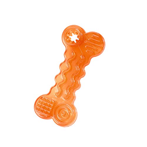 Solid Tpr Bone, 14 Cm Orange  Pack Of 3 | Hunter