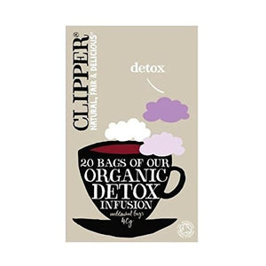 Clipper Organic Detox Tea 20bag x 4 (Pack of 4)