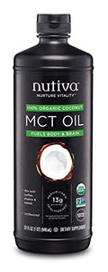 Nutiva Unflavored MCT Oil 946 ml