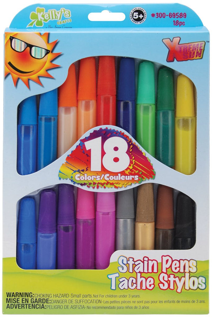 Stain Pens 18/Pkg-Bold