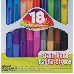 Stain Pens 18/Pkg-Bold