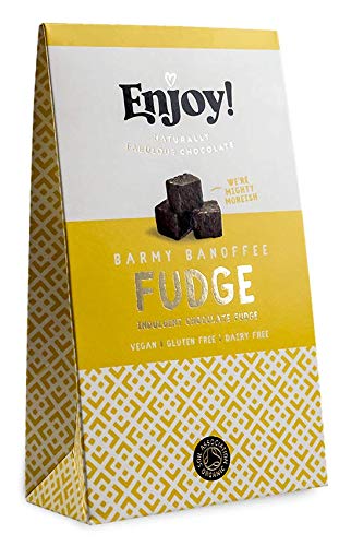 Enjoy! Banoffee Chocolate Fudge 100g (Pack of 6)