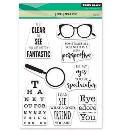 Penny Black Perspective Clear Unmounted Rubber Stamp Set (30-460)