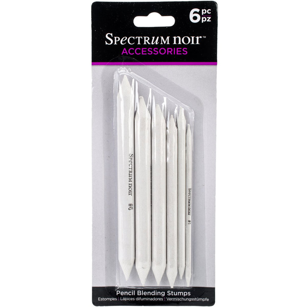Spectrum Noir - Pencil Blending Stumps - 6-Piece Set