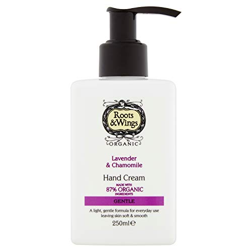 Roots & Wings Organic Gentle Lavender & Chamomile Hand Cream 250ml