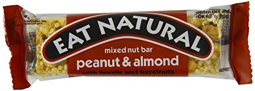 EAT NATURAL Peanuts Almonds & Hazelnuts 45g (PACK OF 12)