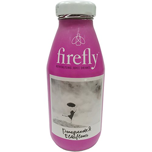 Firefly Natural Pomegranate and Elderflower Drink 330 ml (Pack of 12)