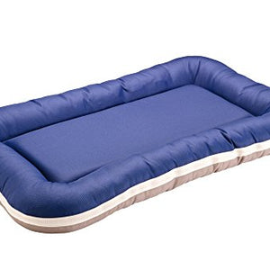 Dog Cushion Milo 120X90 Cm Mid Blue/Taupe | Hunter