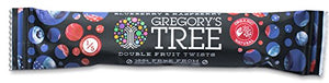 GREGORY'S TREE Blueberry & Raspberry Double Fruit Twists 18g (PACK OF 24)