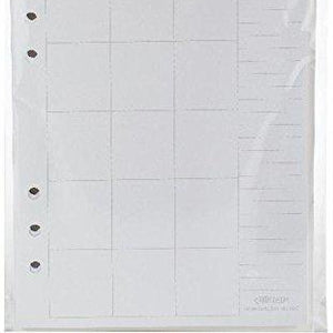 Simple Carpe Diem A5 Planner Double-Sided Inserts 24/Pkg-Calendar-Undated