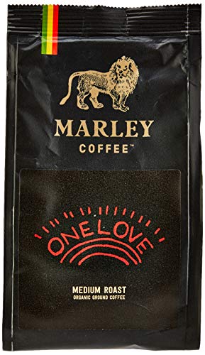 Marley Coffee Organic One Love Medium Roast Ground Coffee 227 g