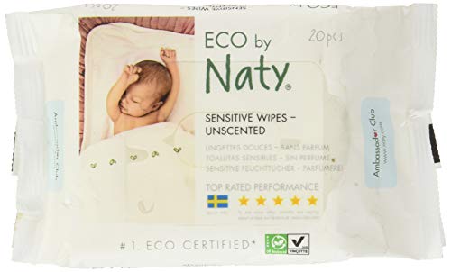 Nature Baby Sensitive Travel Wipes x 1 (Pack of 1)